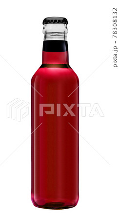 Soda red bottle isolated on a white 78308132