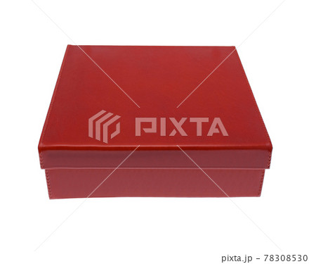 red leather box 78308530