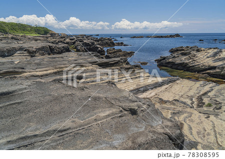 城ヶ島 岩石海岸の風景【神奈川県・三浦市】 城ヶ島 岩石海岸の風景【神奈川県・三浦市】 78308595