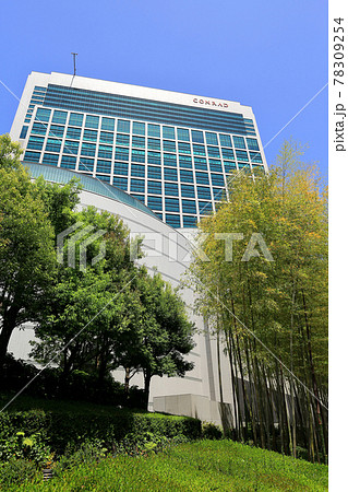 東京　汐留の都市風景　東京汐留ビルディング 78309254
