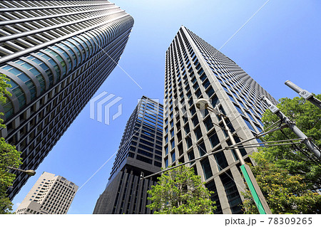 東京 汐留の都市風景 東京ツインパークスと日本通運本社ビル 東京 汐留の都市風景 東京ツインパークスと日本通運本社ビル 78309265
