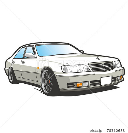乗用車のイラスト素材 7106 乗用車のイラスト素材 7106
