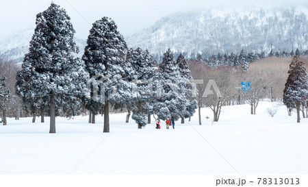 大山鏡ヶ成 の 冬景色 78313013