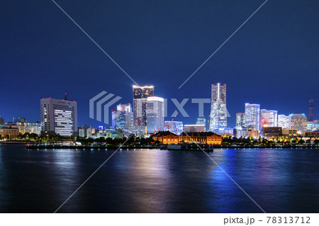 横浜みなとみらいの夜景 78313712
