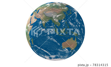 地球CG perming3DCG イラスト素材 地球CG perming3DCG イラスト素材 78314315