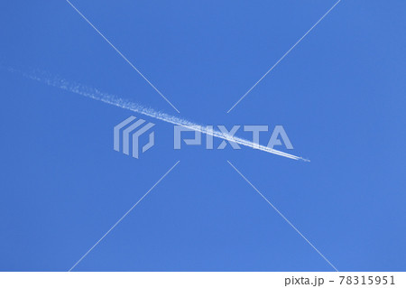 飛行機雲 飛行機雲 78315951
