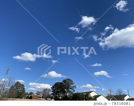 アメリカ ノースカロライナの青い空 アメリカ ノースカロライナの青い空 78316081