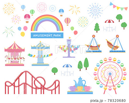 amusement park ride clipart