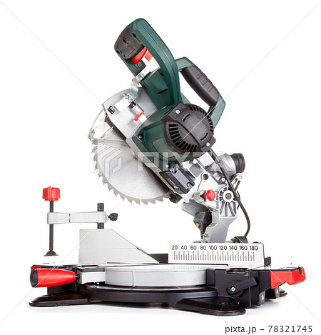 Miter saw isolated Miter saw isolated 78321745