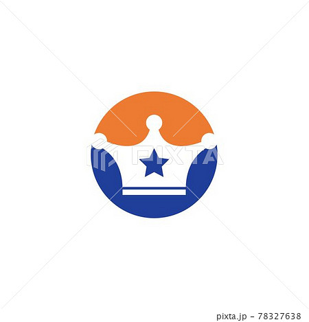 royal crown logo icon vector illustration 78327638