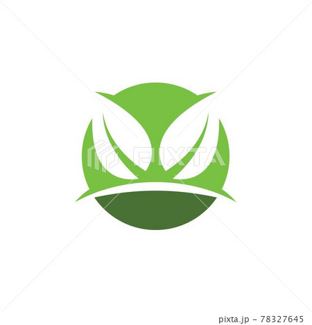 green leaf ecology nature element vector icon of go green green leaf ecology nature element vector icon of go green 78327645