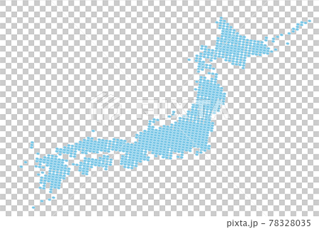 日本地圖圖標 78328035