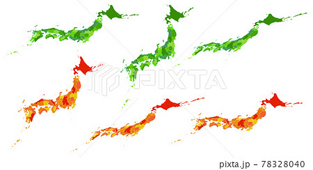 日本 地図 アイコン 日本 地図 アイコン 78328040