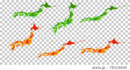 日本 地図 アイコン 日本 地図 アイコン 78328040