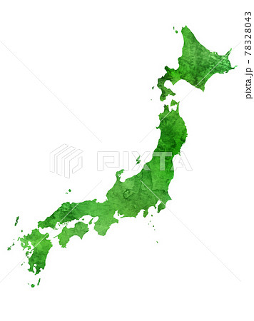 日本　地図　アイコン