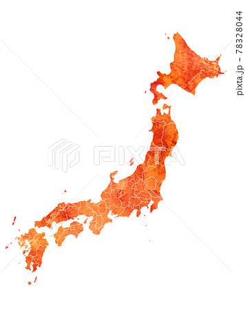 日本　地図　アイコン
