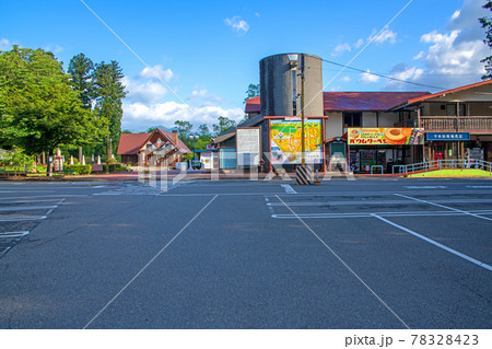 千本松牧場　駐車場付近の風景　　　 78328423