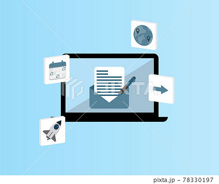 draft email to prepare to send out to receiver and can also set the date and time to send 78330197