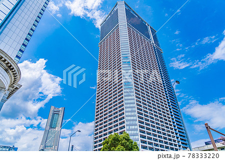 横浜の都市風景 北仲通地区 再開発地区周辺の風景 78333220