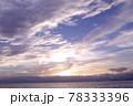 夕日の空 78333396
