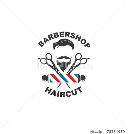 barber shop icon logo vector icon 78334439