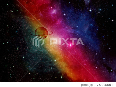 galaxy in a free space. 3D rendering galaxy in a free space. 3D rendering 78336601