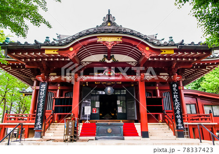 東京浅草 待乳山聖天 本堂 東京浅草 待乳山聖天 本堂 78337423