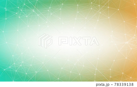 Green low poly background. Polygonal design pattern. Bright mosaic modern geometric design, Creative Design Templates. Connected lines with dots. 78339138