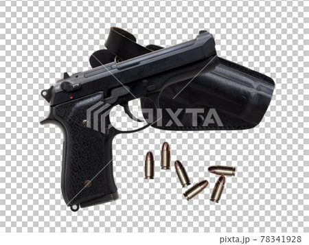 拳銃 -切り抜き - 複数のバリエーションがあります 78341928