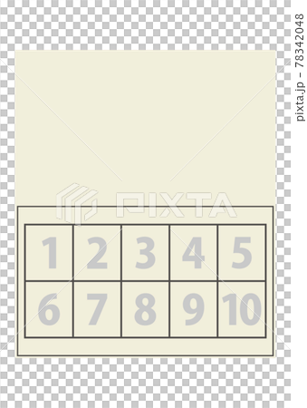 Stamp card Stamp card 78342048