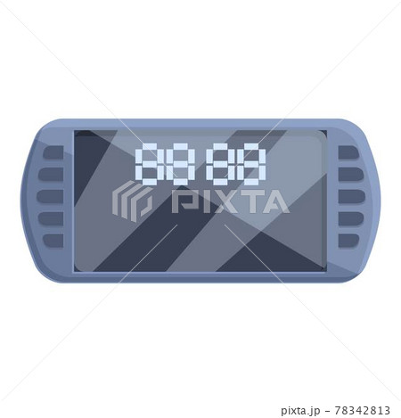 Taximeter location icon, cartoon style Taximeter location icon, cartoon style 78342813