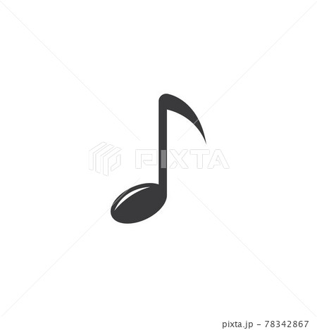Music note icon 78342867