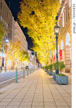 【兵庫県】11月・神戸市中央区の街風景《旧居留地イルミネーション》 【兵庫県】11月・神戸市中央区の街風景《旧居留地イルミネーション》 78343834