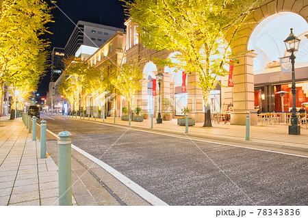 【兵庫県】11月・神戸市中央区の街風景《旧居留地イルミネーション》 78343836
