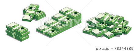 お金 紙幣 貨幣 78344339