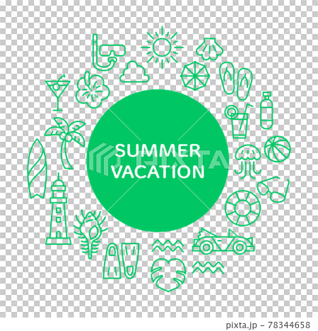 夏天圖標集 78344658