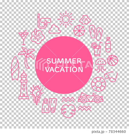 夏天圖標集 78344660