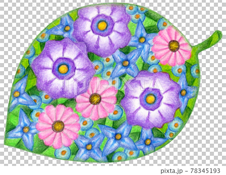 花・葉っぱ 78345193