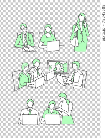 ビジネスシーン 78345588