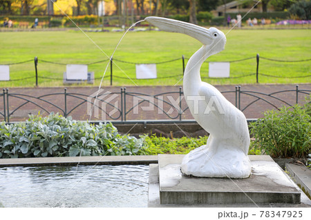 日比谷公園のペリカン噴水 日比谷公園のペリカン噴水 78347925