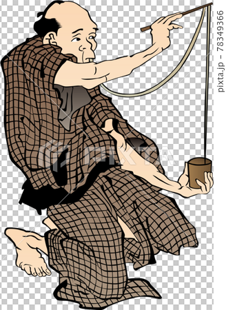 Ukiyo-e, a man who eats, part 4 78349366