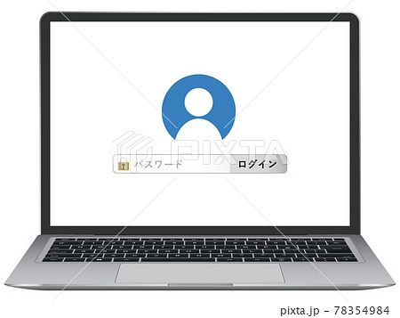 ノートパソコン 正面 ノートパソコン 正面 78354984