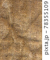 High detailed texture of a burlap material. Light natural linen texture for the background. Format jpg 78355109