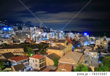 【静岡県】熱海温泉街の夜景 78355687