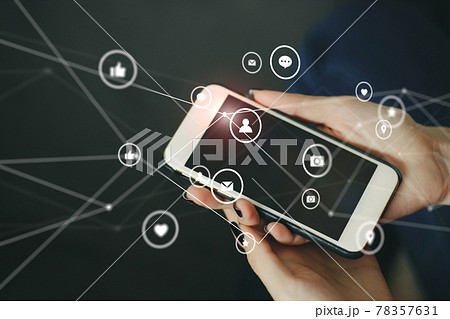 ソーシャルネットワーキング 78357631
