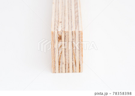 ベニヤ板の構造 木口 クローズアップ ベニヤ板の構造 木口 クローズアップ 78358398