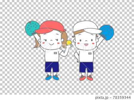 新しいスポーツ　テニピン　体育の授業 78359344