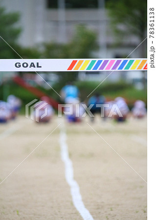 小学校の運動会・100m競走 小学校の運動会・100m競走 78361138