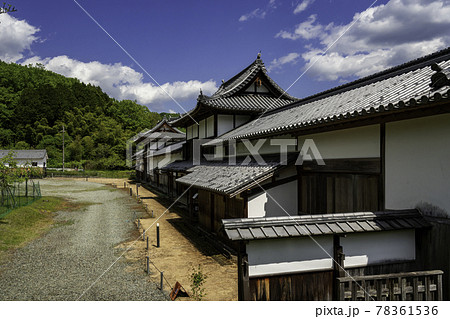 三日月　三日月藩乃井野陣屋跡　陣屋館　兵庫県佐用郡佐用町 78361536