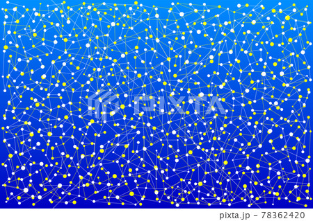 IT デジタル 星 PC 宇宙 科学 粒子 実験 ベクター AI 素材 78362420
